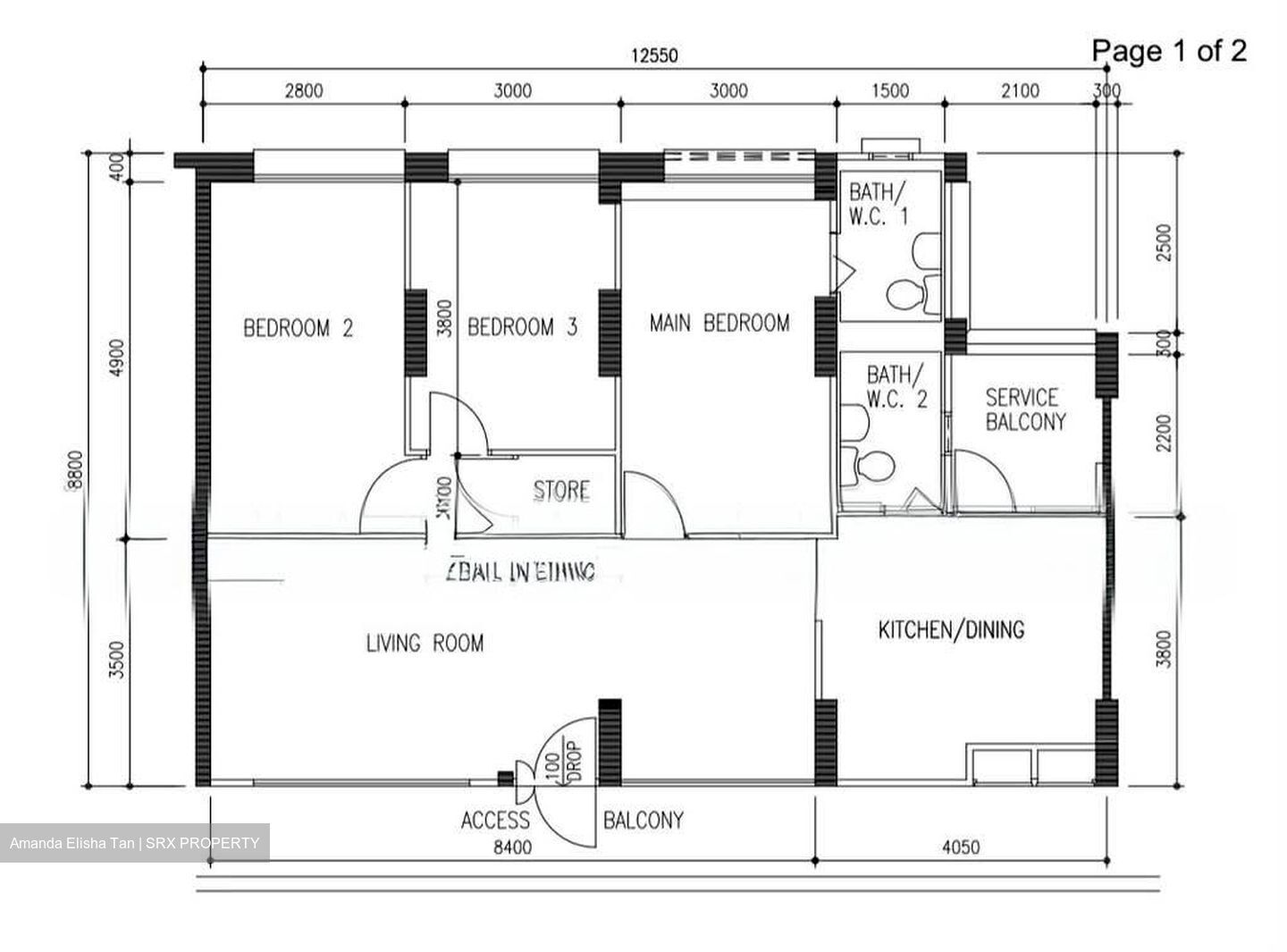 Blk 169 Hougang Avenue 1 (Hougang), HDB 4 Rooms #565486671
